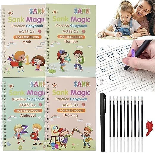 🔥2 KIT (8 LIBROS CON TINTA MÁGICA 📚🔥)