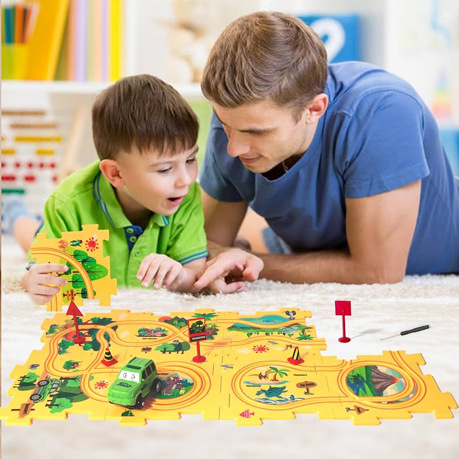 PuzzleRacer - Pista Puzzle Armable