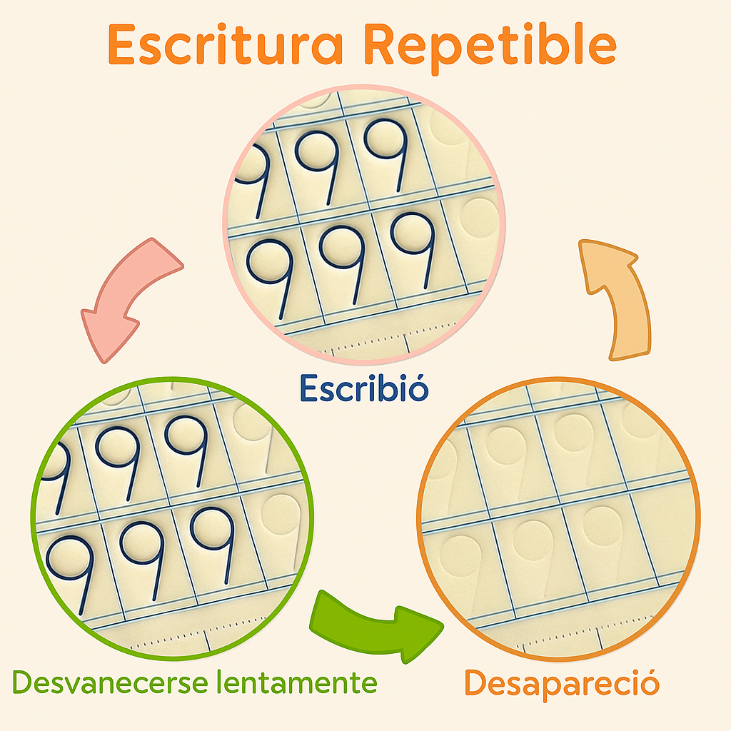 PACK 4 Cuadernos Mágicos Reutilizables
