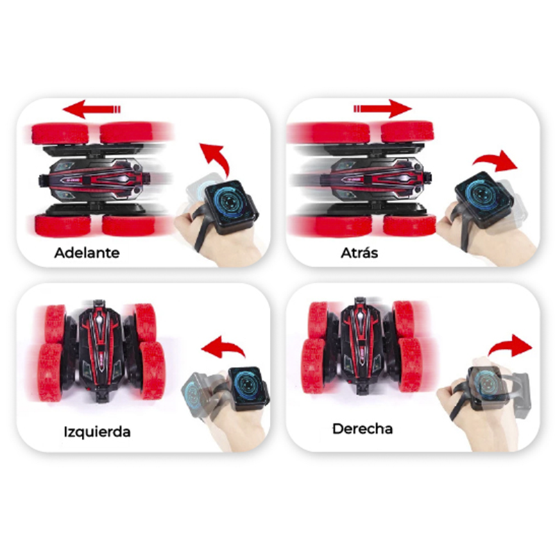 Carro Acrobático 360° Con Sensor de Movimiento