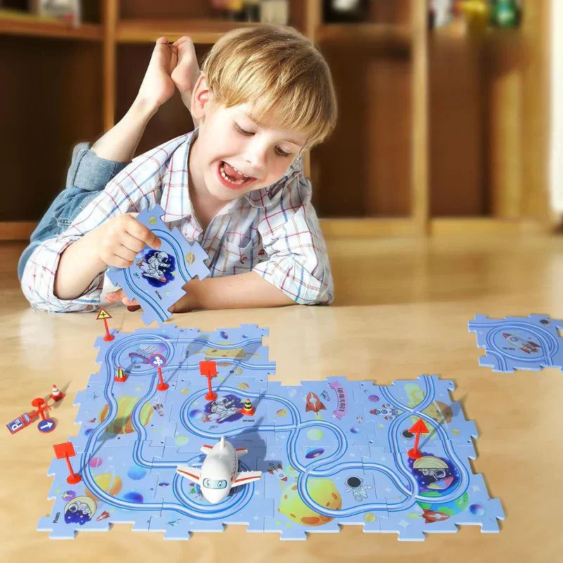 PuzzleRacer - Pista Puzzle Armable