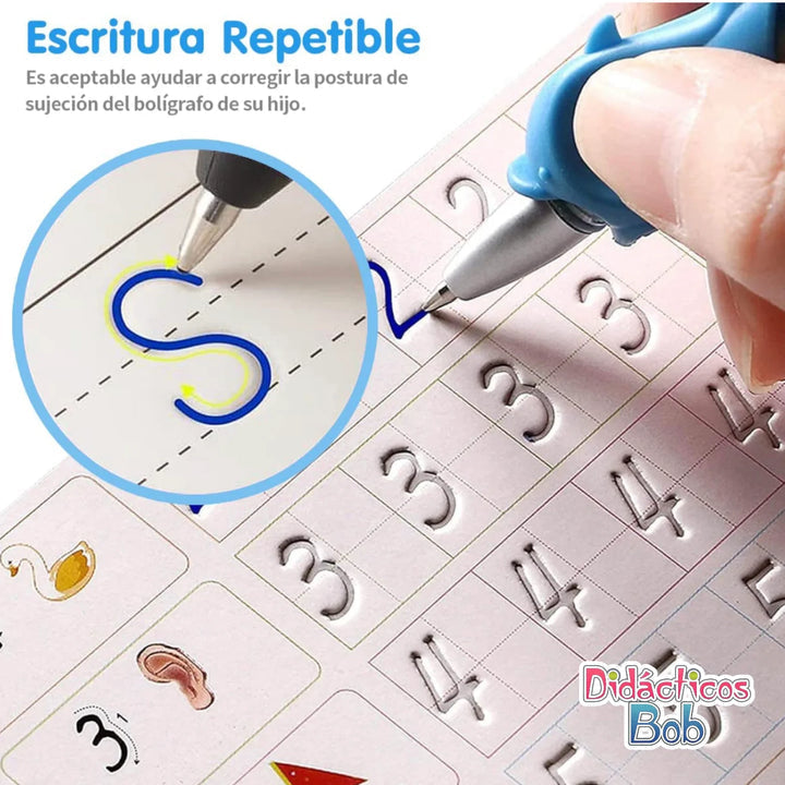 PACK 4 Cuadernos Mágicos Reutilizables