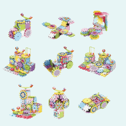 Juego de bloques 203 piezas