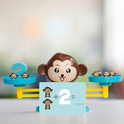 Monkey Math - Balanza Didáctica Montessori