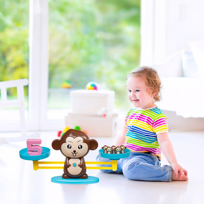 Monkey Math - Balanza Didáctica Montessori