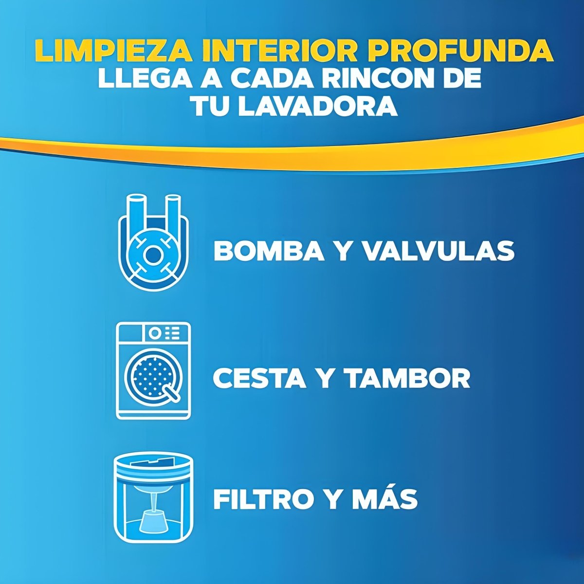 Magic Cleaner™ | Pastilla limpiadora de lavadora x 24u