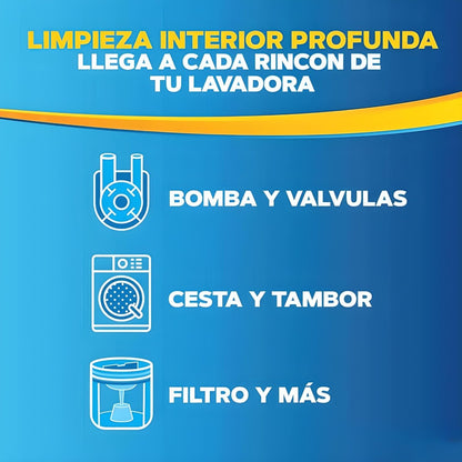 Magic Cleaner™ | Pastilla limpiadora de lavadora x 24u
