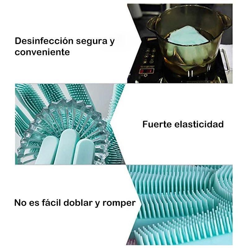 Guantes Mágicos de Lavado de Silicona